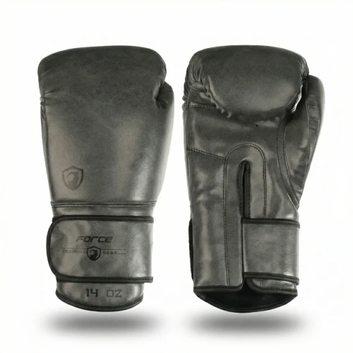 Rękawice bokserskie szare - Force