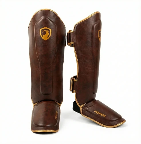 Ochraniacze na piszczele czerwone