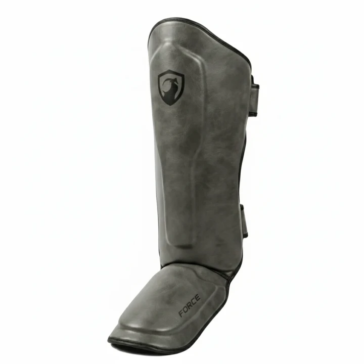 Ochraniacze na piszczele szare