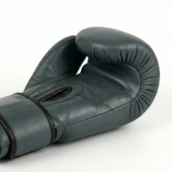 Rękawice bokserskie ze skóry naturalnej morskie - force